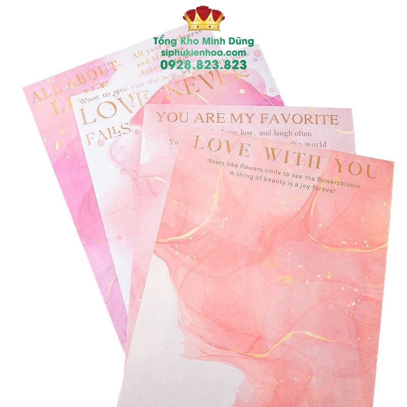 Giấy Mây Hồng Nhũ Gold Cao Cấp (Xấp 10 Tờ) - Sỉ Phụ Kiện Hoa Giấy Mây Hồng Nhũ Gold Cao Cấp (Xấp 10 Tờ) - Ảnh 3