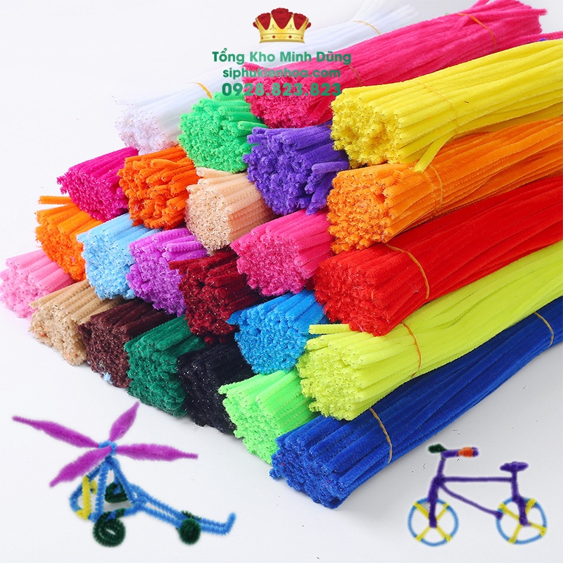 Bó Kẽm Nhung Cao Cấp - Sỉ Phụ Kiện Hoa Bó Kẽm Nhung Cao Cấp