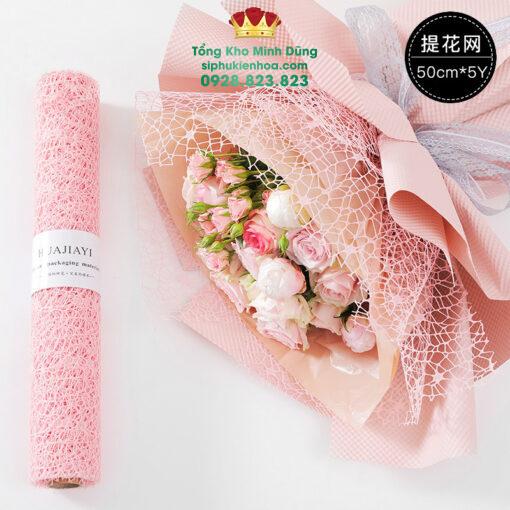 Cuộn Lưới Nhện Gói Hoa Cao Cấp - Ảnh 4