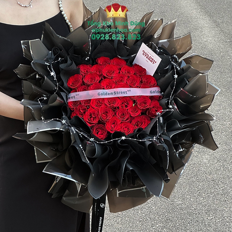 Giấy Kiếng Màu Viền Bạc Cao Cấp - Sỉ Phụ Kiện Hoa Giấy Kiếng Màu Viền Bạc Cao Cấp - Ảnh 4