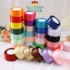Ruy Băng Lụa Trơn 4Cm Cao Cấp - Sỉ Phụ Kiện Hoa