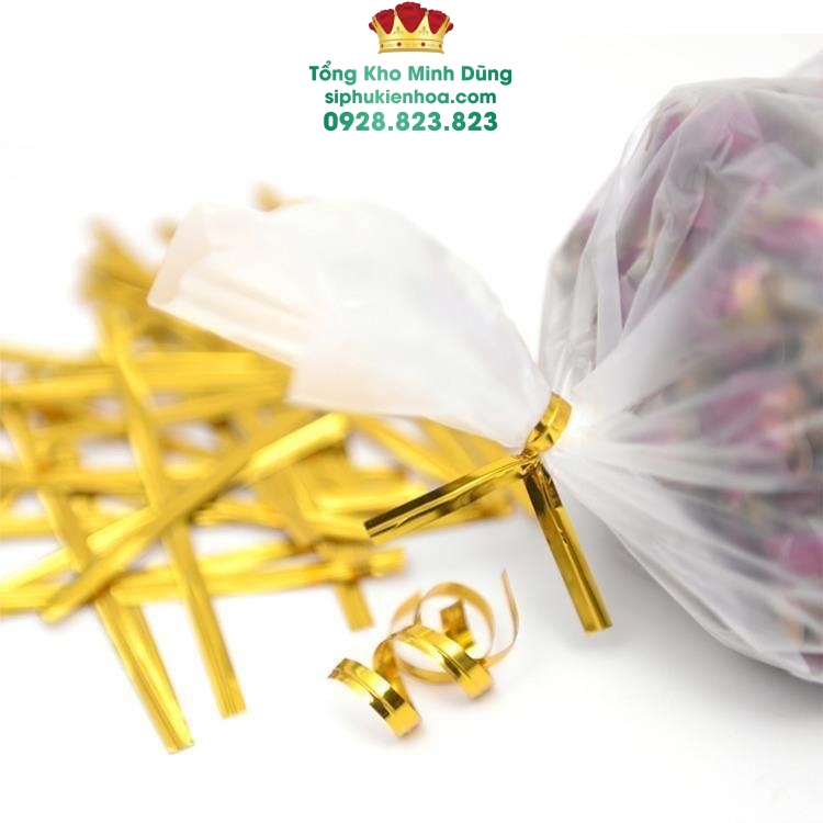 Kẽm Cuộn Làm Nơ Cao Cấp 350G - Sỉ Phụ Kiện Hoa Kẽm Cuộn Làm Nơ Cao Cấp 350G - Ảnh 3