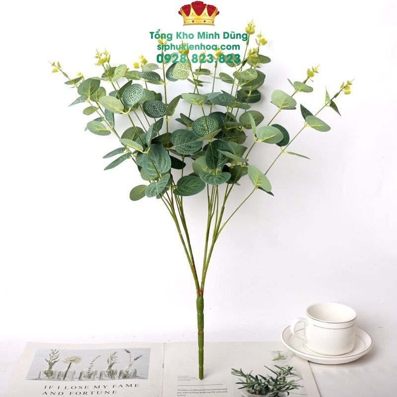 Chùm Lá Táo Mimosa Cao Cấp - Sỉ Phụ Kiện Hoa Chùm Lá Táo Mimosa Cao Cấp