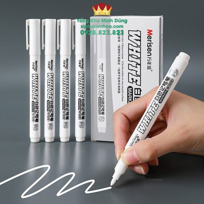 Bút Mực Trắng Viết Mika Or Giấy Kiếng Cao Cấp (1 Cây)