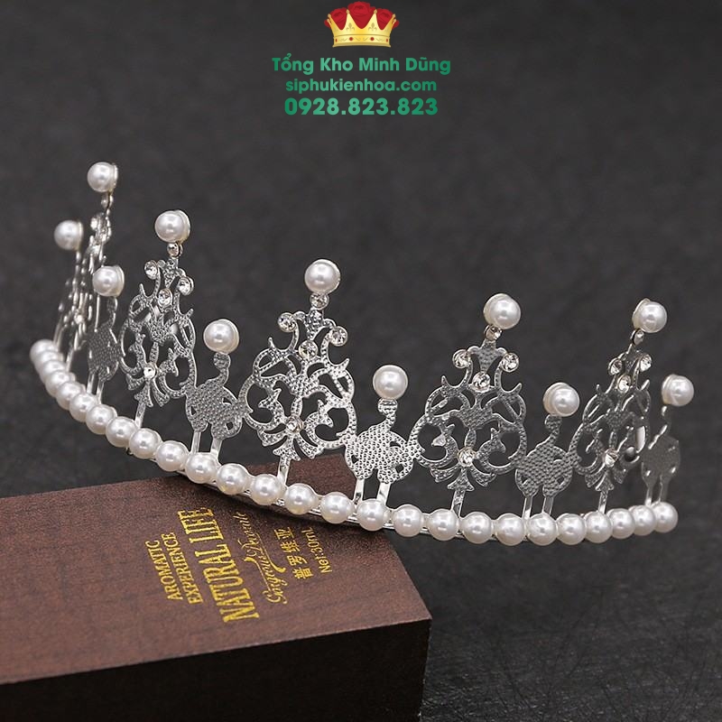 Vương Miện Cao Cấp Size Lớn Cao Cấp - Sỉ Phụ Kiện Hoa Vương Miện Cao Cấp Size Lớn Cao Cấp - Ảnh 2