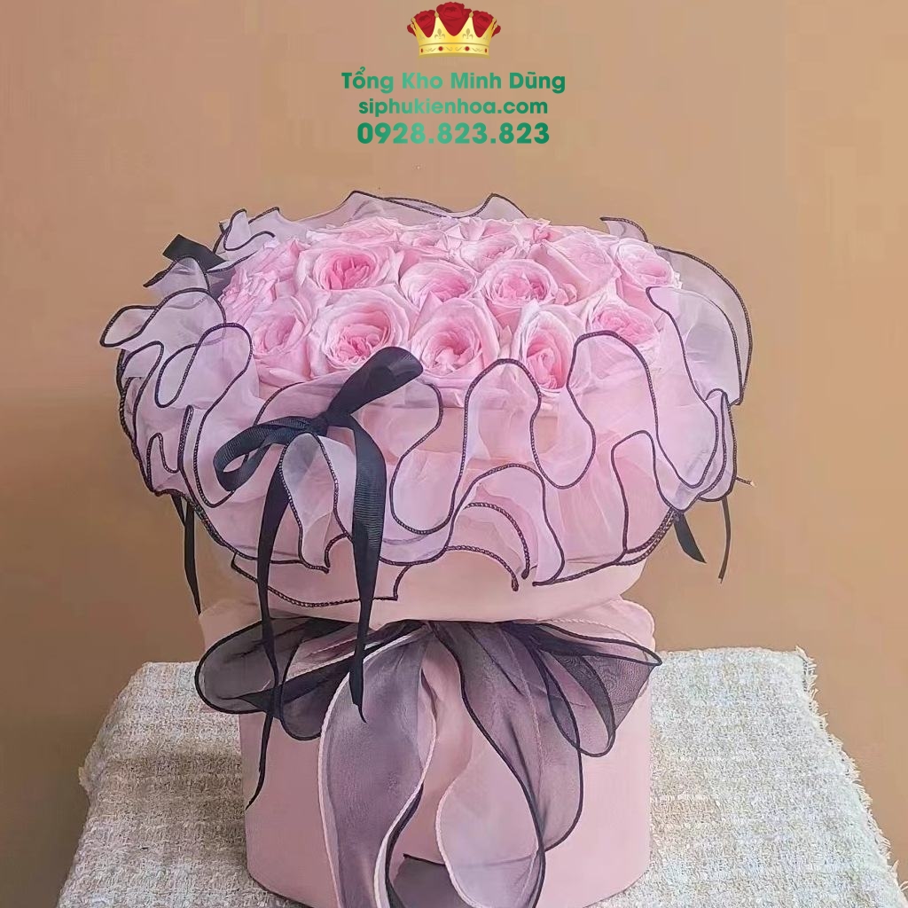 Voan Viền Đính Ngọc Cao Cấp (1 Dây 2M) - Sỉ Phụ Kiện Hoa Voan Viền Đính Ngọc Cao Cấp (1 Dây 2M) - Ảnh 2