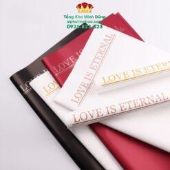 Giấy 1 Mặt Họa Tiết Love Is Enternal Cao Cấp