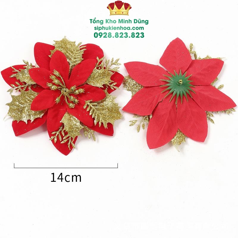 Hoa Trạng Nguyên Lụa Set 10 bông - Sỉ Phụ Kiện Hoa Hoa Trạng Nguyên Lụa Set 10 bông - Ảnh 2