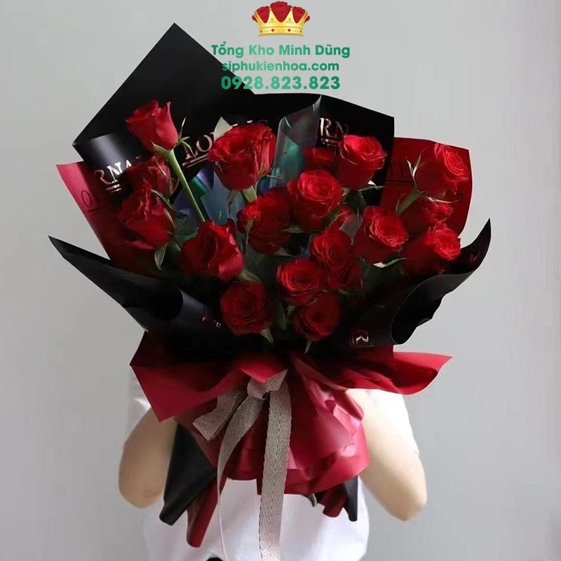 Giấy 1 Mặt Họa Tiết Love Is Enternal Cao Cấp - Sỉ Phụ Kiện Hoa Giấy 1 Mặt Họa Tiết Love Is Enternal Cao Cấp - Ảnh 2