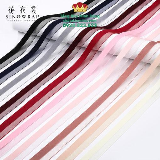 Ruy Băng Voan Lụa 2 Màu Cao Cấp