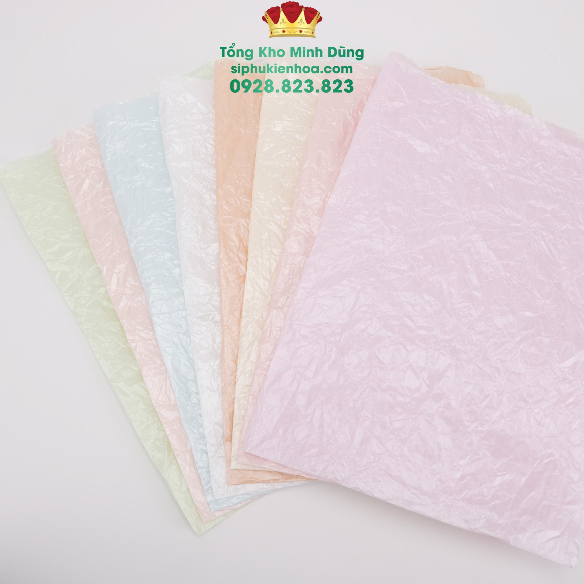 Giấy Nến / Pelure Cao Cấp - Sỉ Phụ Kiện Hoa Giấy Nến / Pelure Cao Cấp - Ảnh 3