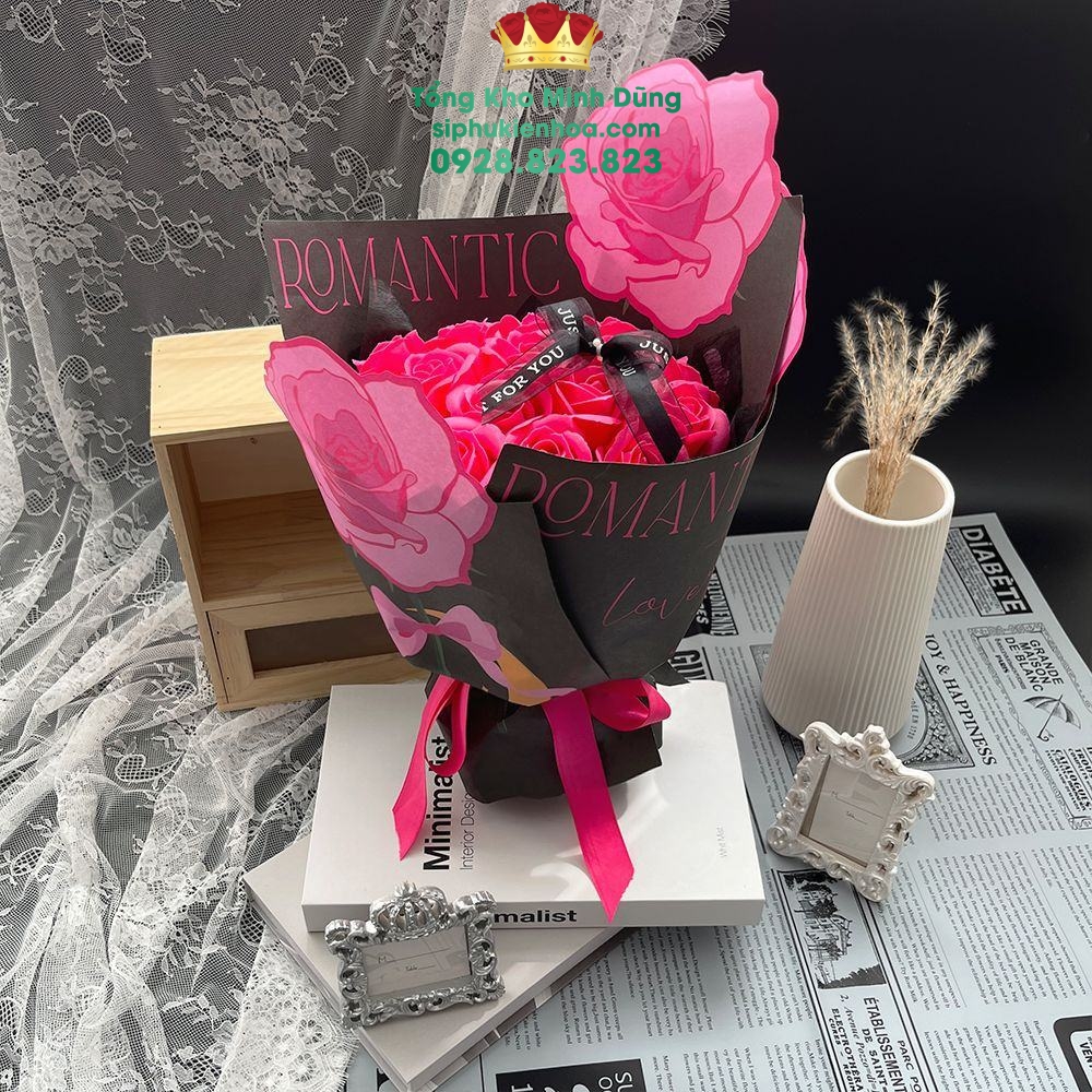 Giấy Viền Hoa Mới Hotrend 2 Mặt Cao Cấp (Xấp 10 tờ) - Sỉ Phụ Kiện Hoa Giấy Viền Hoa Mới Hotrend 2 Mặt Cao Cấp (Xấp 10 tờ) - Ảnh 2