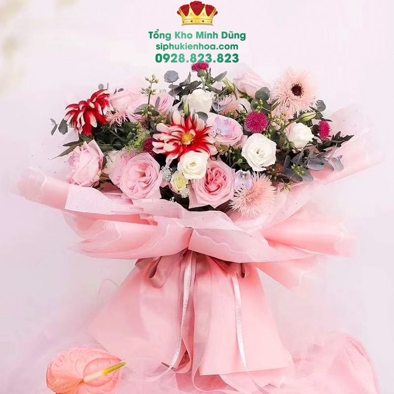 Giấy 1 Mặt Họa Tiết Ren 2 Đầu Cao Cấp - Sỉ Phụ Kiện Hoa Giấy 1 Mặt Họa Tiết Ren 2 Đầu Cao Cấp - Ảnh 2