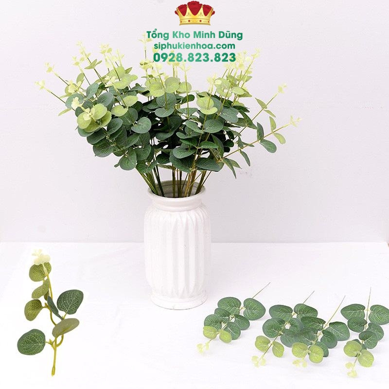 Chùm Lá Táo Mimosa Cao Cấp - Sỉ Phụ Kiện Hoa Chùm Lá Táo Mimosa Cao Cấp - Ảnh 2