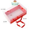Túi Nắp Mika Trong Đựng Quà Có Quai Xách Cao Cấp ( Set 5 Cái) - Sỉ Phụ Kiện Hoa Túi Nắp Mika Trong Đựng Quà Có Quai Xách Cao Cấp ( Set 5 Cái) - Sỉ Phụ Kiện Hoa