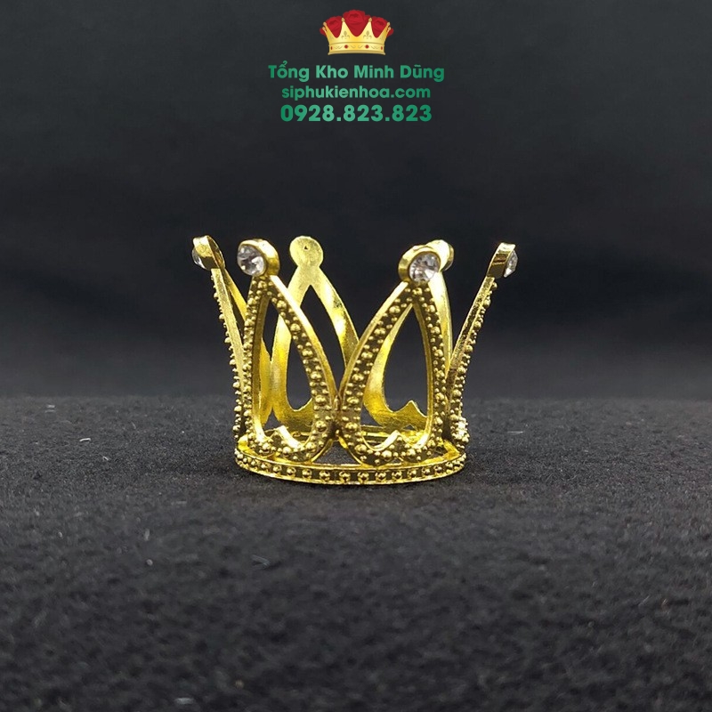 Vương Miện Nhỏ Mini Cao Cấp - Sỉ Phụ Kiện Hoa Vương Miện Nhỏ Mini Cao Cấp