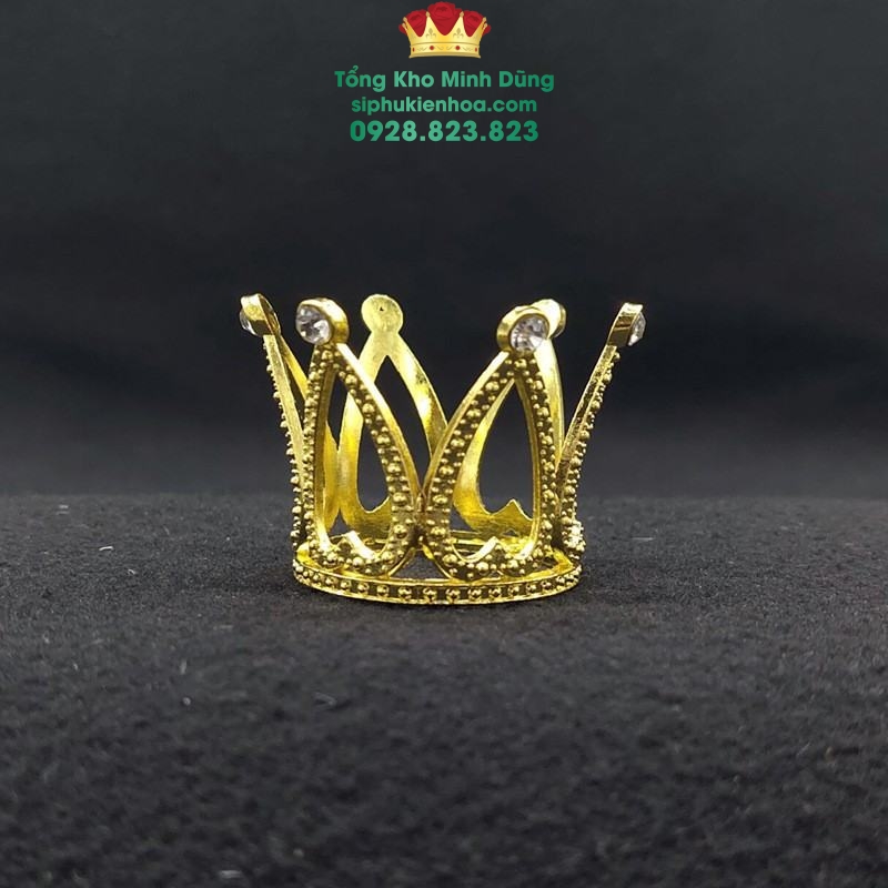 Vương Miện Nhỏ Mini Cao Cấp - Sỉ Phụ Kiện Hoa Vương Miện Nhỏ Mini Cao Cấp