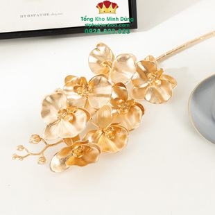Cành Lan Nhũ Đồng Set 10 cành - Sỉ Phụ Kiện Hoa Cành Lan Nhũ Đồng Set 10 cành
