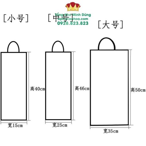 Túi Kiếng Đựng Hoa Cao Cấp (10 Cái) - Ảnh 3