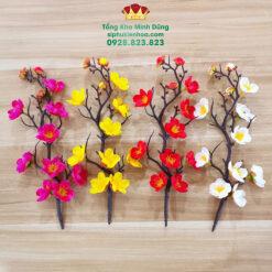 Cành Đào Trang Trí set 10 cành