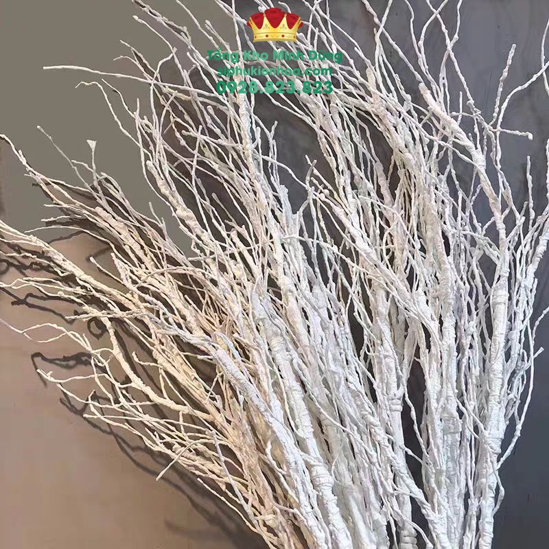 Bó Cành Dẻo Cao Cấp (Bó 10 Cành) - Sỉ Phụ Kiện Hoa Bó Cành Dẻo Cao Cấp (Bó 10 Cành) - Ảnh 4