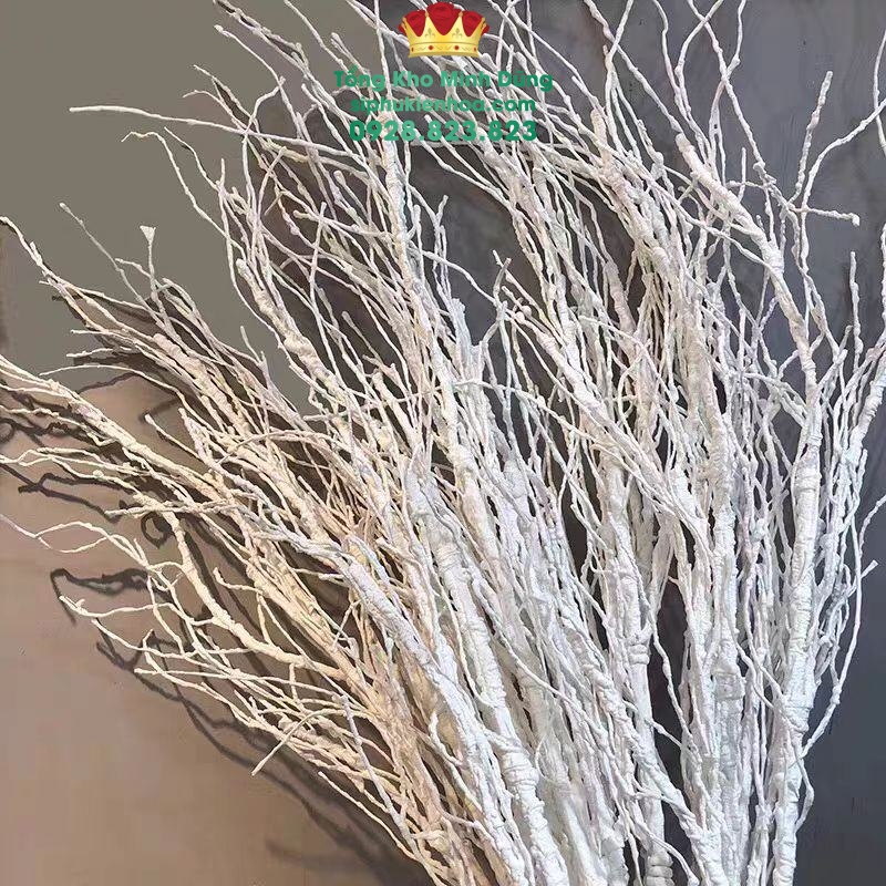 Bó Cành Dẻo Cao Cấp (Bó 10 Cành) - Sỉ Phụ Kiện Hoa Bó Cành Dẻo Cao Cấp (Bó 10 Cành) - Ảnh 4