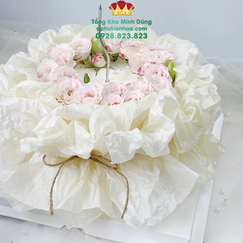 Giấy Nến / Pelure Cao Cấp - Sỉ Phụ Kiện Hoa Giấy Nến / Pelure Cao Cấp - Ảnh 2