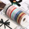 Ruy Băng Chữ Chanel 1Cm Cao Cấp - Sỉ Phụ Kiện Hoa Ruy Băng Chữ Chanel 1Cm Cao Cấp - Sỉ Phụ Kiện Hoa
