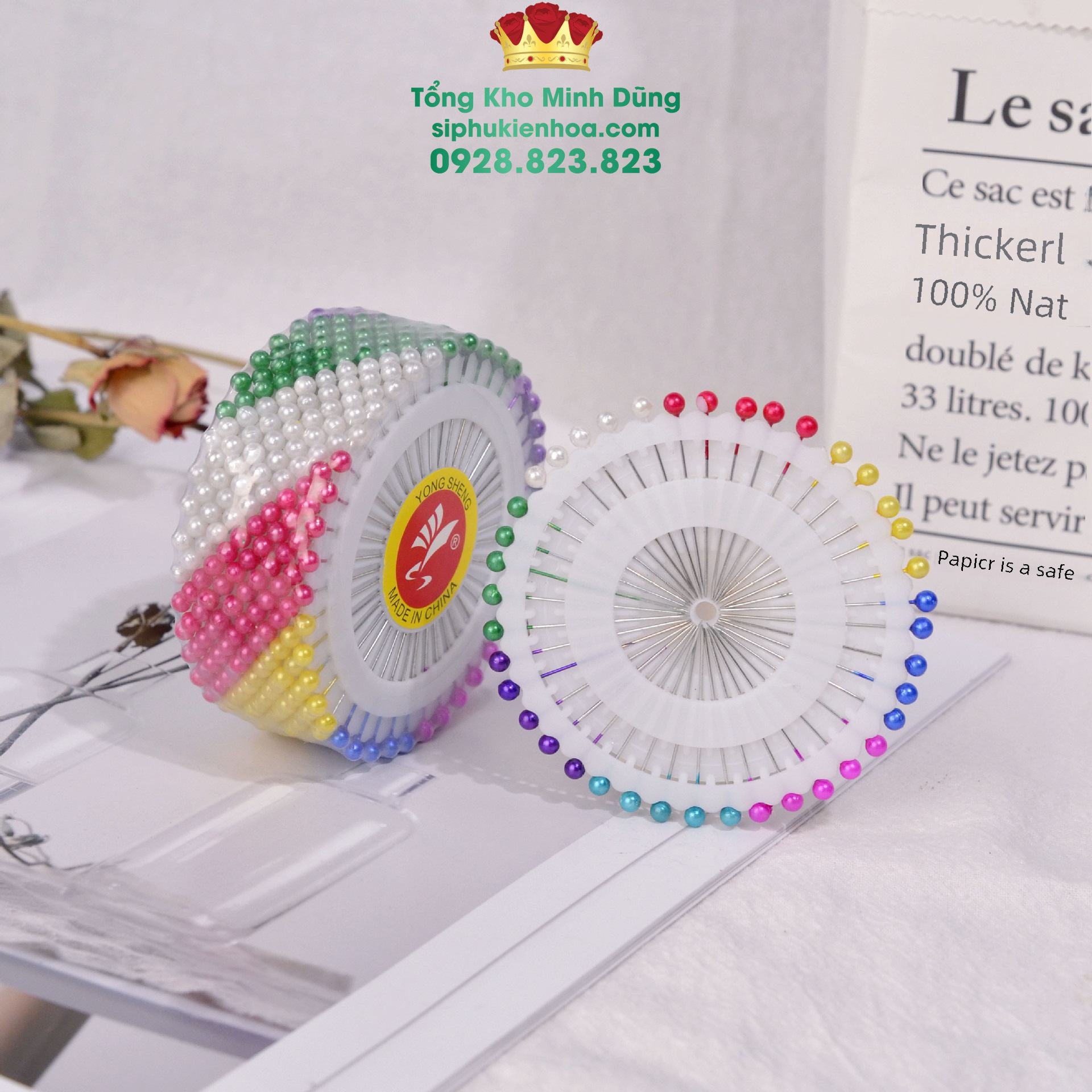 Kim Cúc Cố Định Vải Cao Cấp - Sỉ Phụ Kiện Hoa Kim Cúc Cố Định Vải Cao Cấp - Ảnh 2