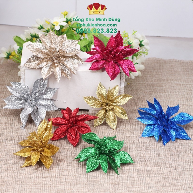 Hoa Trà Nhỏ (Set 10 bông) - Sỉ Phụ Kiện Hoa Hoa Trà Nhỏ (Set 10 bông)