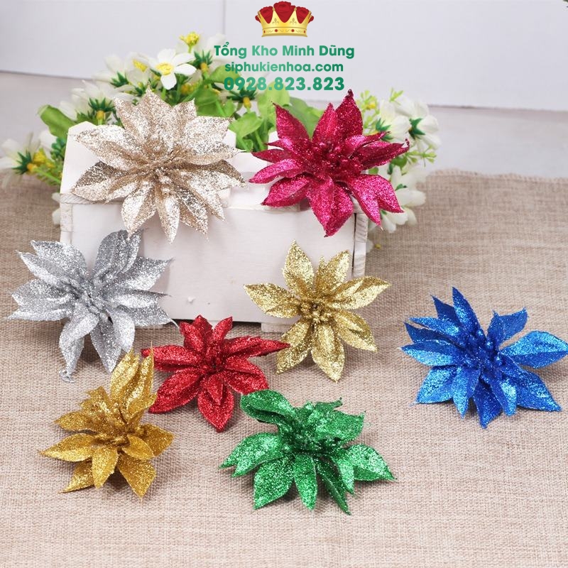 Hoa Trà Nhỏ (Set 10 bông) - Sỉ Phụ Kiện Hoa Hoa Trà Nhỏ (Set 10 bông)