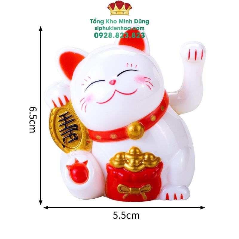 Set Mèo Thần Tài 10 con - Sỉ Phụ Kiện Hoa Set Mèo Thần Tài 10 con