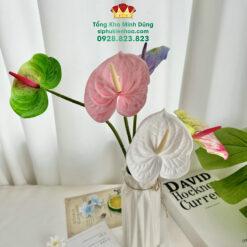 Cành Hoa Rum Cao Su Đẹp Cao Cấp (1 Cành)