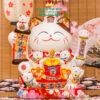 Mèo Thần Tài Cao Cấp Size 32cm