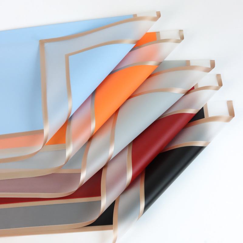 Giấy 1 Mặt Họa Tiết 2 Viền Đồng Cao Cấp - Sỉ Phụ Kiện Hoa Giấy 1 Mặt Họa Tiết 2 Viền Đồng Cao Cấp