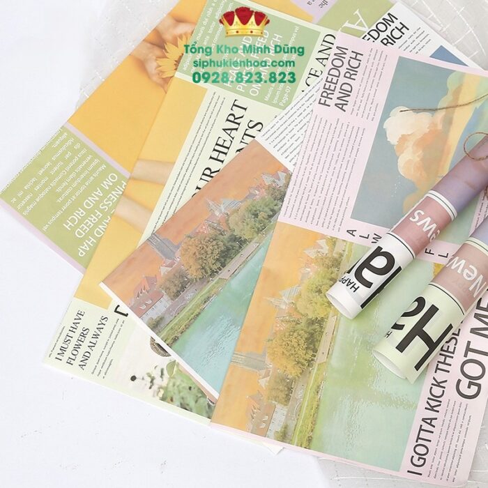 Giấy Báo Chữ Have Diary Cao Cấp