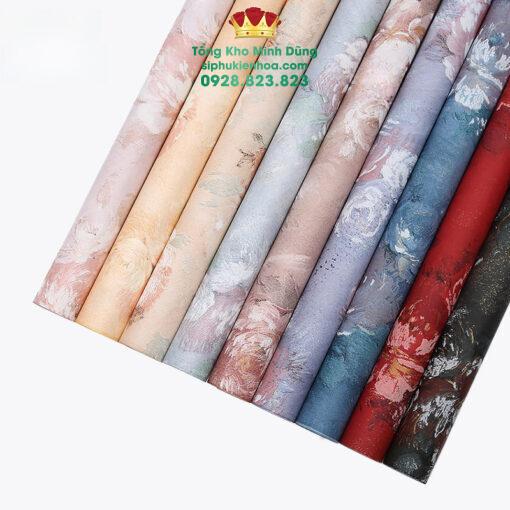 Giấy Gấm Hoa Cao Cấp