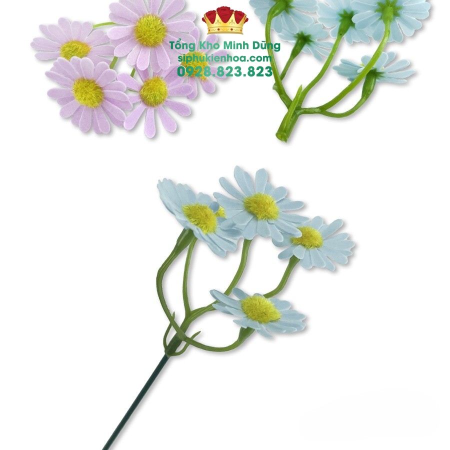 Hoa Sáp Cúc Tana Cao Cấp (Hộp 50 Chùm) - Sỉ Phụ Kiện Hoa Hoa Sáp Cúc Tana Cao Cấp (Hộp 50 Chùm) - Ảnh 2