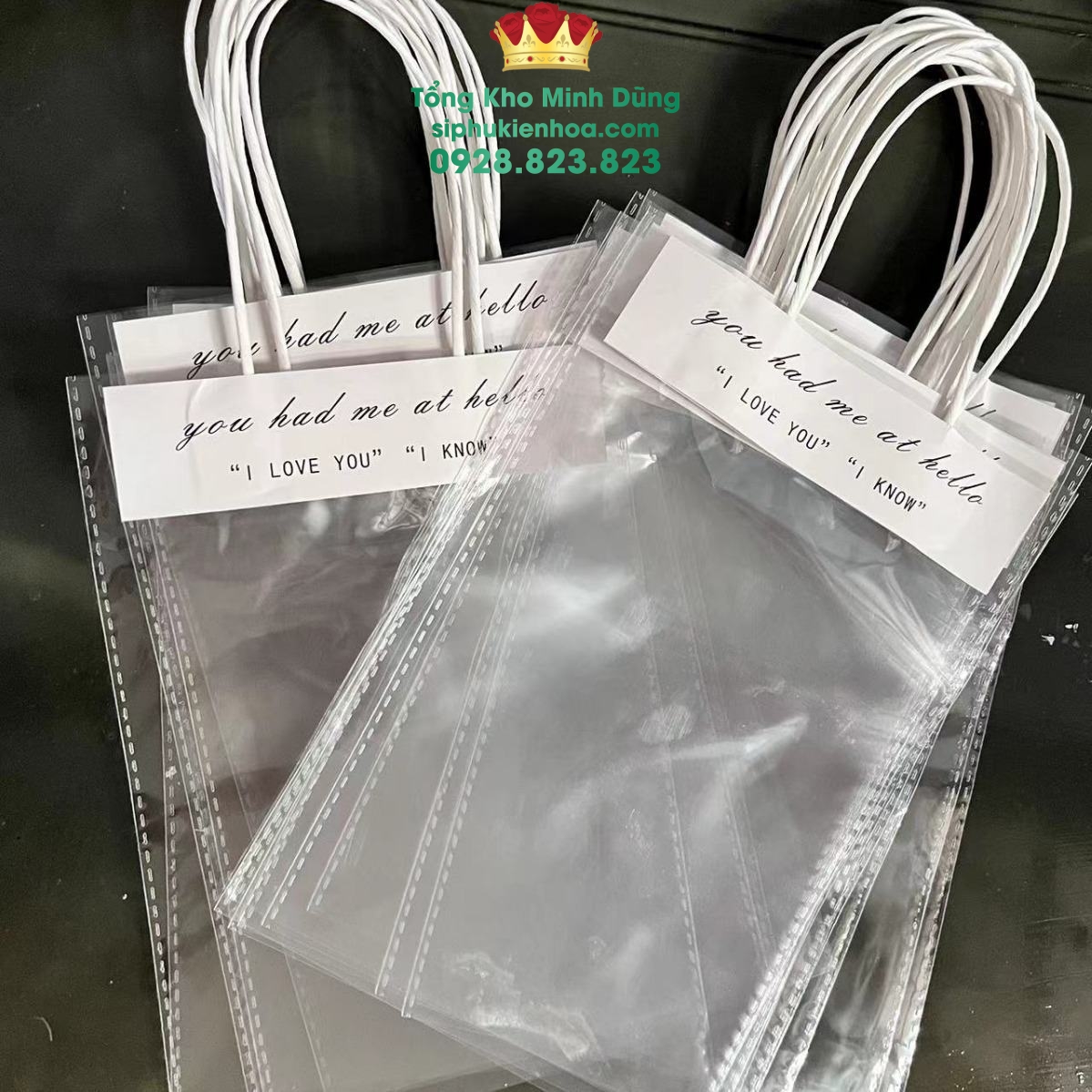 Túi Kiếng Đựng Hoa Cao Cấp (10 Cái) - Sỉ Phụ Kiện Hoa Túi Kiếng Đựng Hoa Cao Cấp (10 Cái) - Ảnh 2