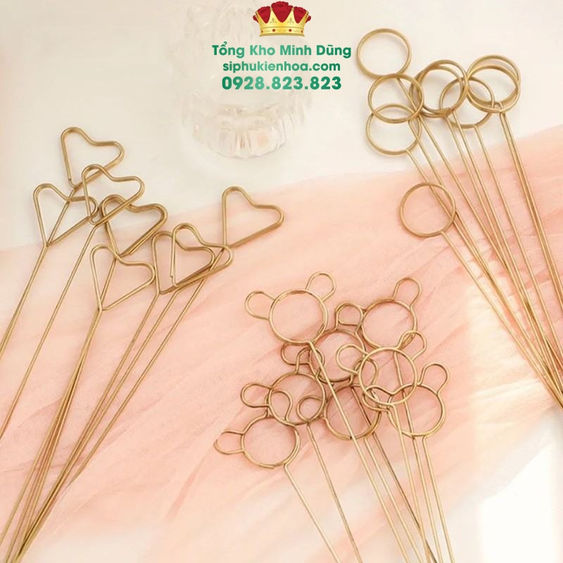 Ghim Thiệp Hợp Kim Cao Cấp ( Bịch 10 Cái) - Sỉ Phụ Kiện Hoa Ghim Thiệp Hợp Kim Cao Cấp ( Bịch 10 Cái)