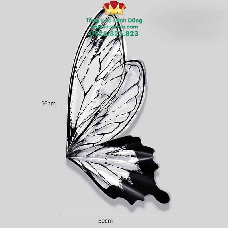 Giấy Bướm Hottrend Cao Cấp (Xấp 20 Tờ) - Sỉ Phụ Kiện Hoa Giấy Bướm Hottrend Cao Cấp (Xấp 20 Tờ) - Ảnh 3