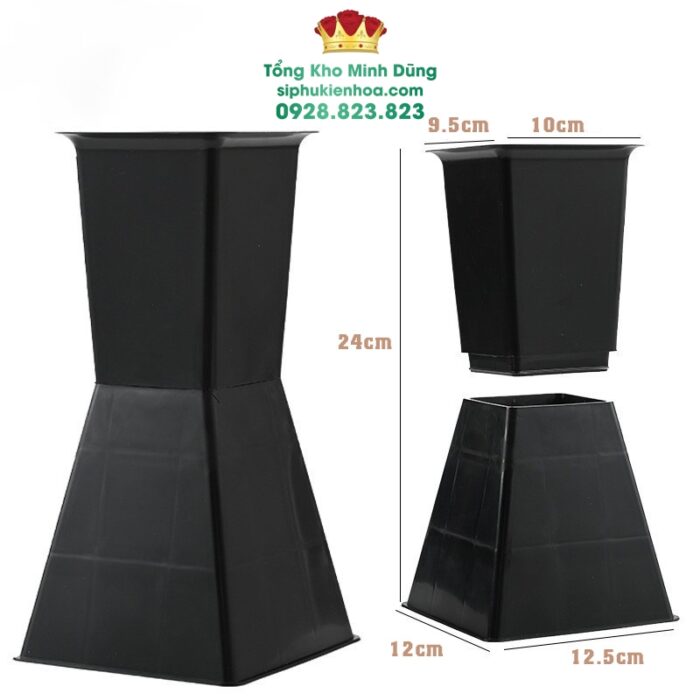 Cốt Trụ 2 Đầu Vuông Cao Cấp (1 Cái)