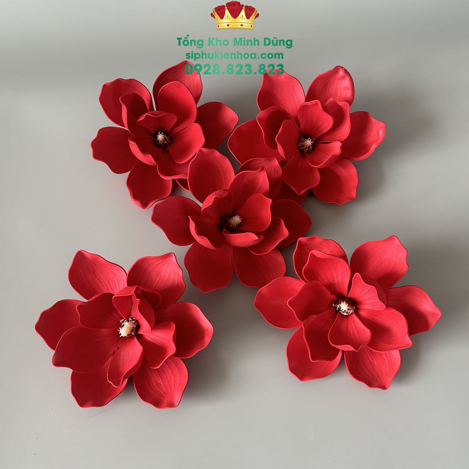 Đầu Bông Mộc Lan - Sỉ Phụ Kiện Hoa Đầu Bông Mộc Lan - Ảnh 3