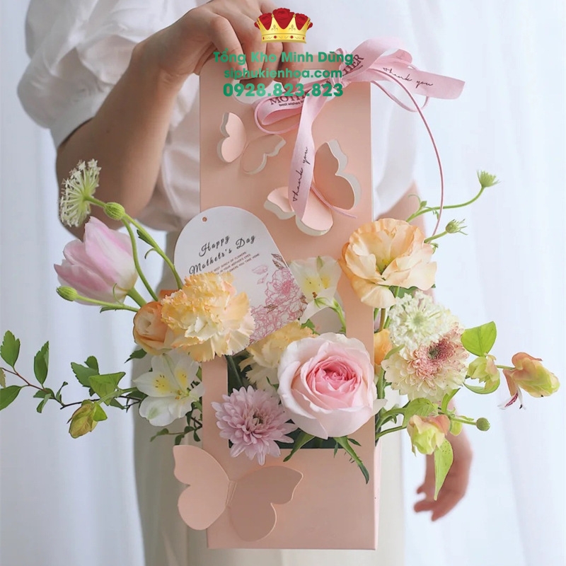 Túi Cắm Hoa Bướm Size Nhỏ Cao Cấp (Set 10 Cái) - Sỉ Phụ Kiện Hoa Túi Cắm Hoa Bướm Size Nhỏ Cao Cấp (Set 10 Cái) - Ảnh 4