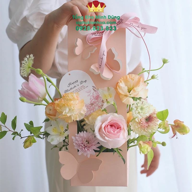 Túi Cắm Hoa Bướm Size Nhỏ Cao Cấp (Set 10 Cái) - Sỉ Phụ Kiện Hoa Túi Cắm Hoa Bướm Size Nhỏ Cao Cấp (Set 10 Cái) - Ảnh 4