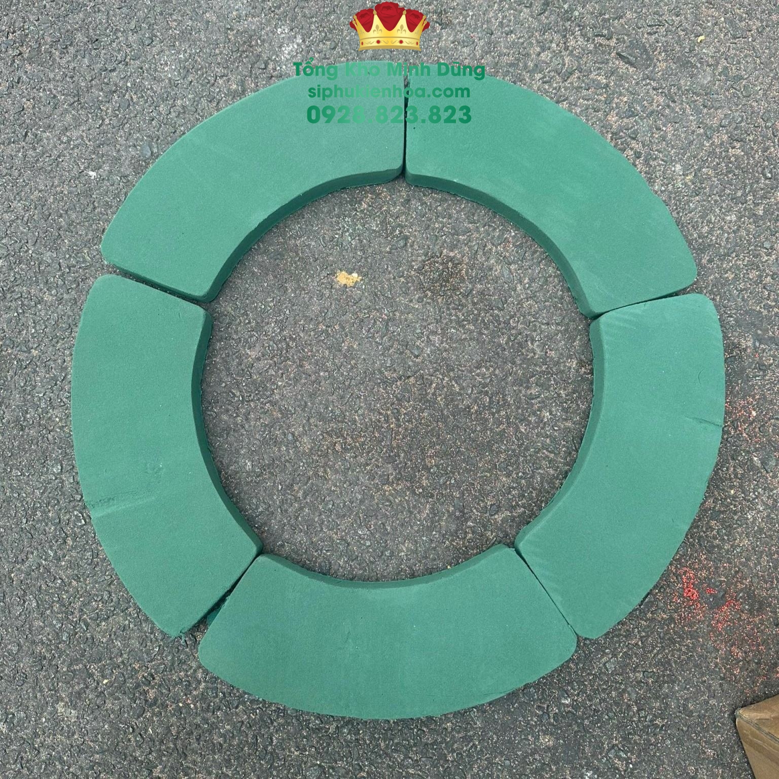 Xốp Vòng Cắm Hoa (50 Viên) - Sỉ Phụ Kiện Hoa Xốp Vòng Cắm Hoa (50 Viên) - Ảnh 2