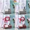 Túi Nhựa Trong Quai Da Cao Cấp (Set 10 Cái) - Sỉ Phụ Kiện Hoa Túi Nhựa Trong Quai Da Cao Cấp (Set 10 Cái) - Sỉ Phụ Kiện Hoa