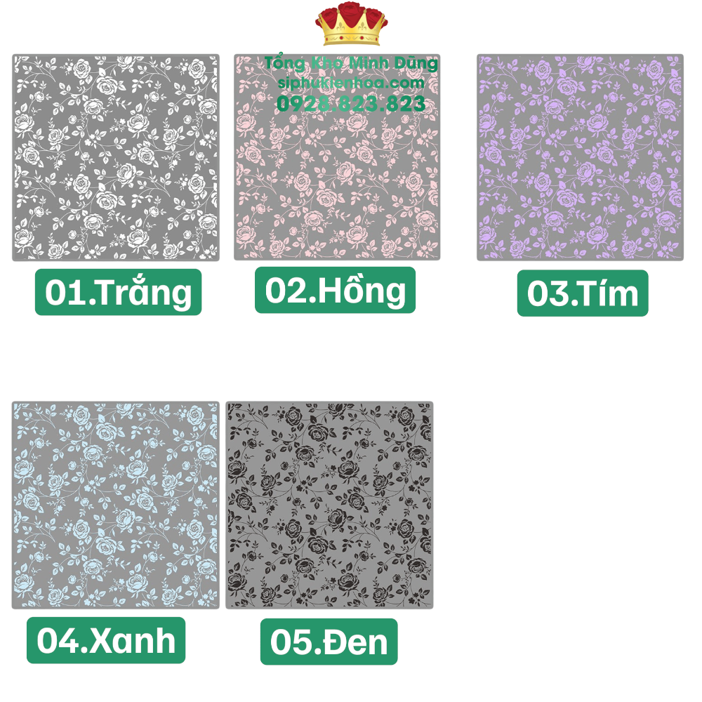 Giấy Kiếng Ren Cao Cấp - Sỉ Phụ Kiện Hoa Giấy Kiếng Ren Cao Cấp - Ảnh 4