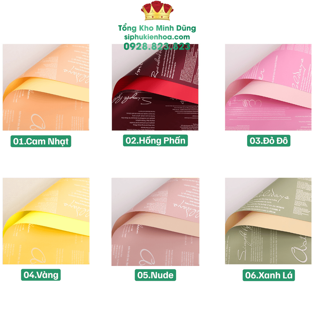 Giấy 2 Mặt Họa Tiết Chữ Nhỏ Cao Cấp - Sỉ Phụ Kiện Hoa Giấy 2 Mặt Họa Tiết Chữ Nhỏ Cao Cấp - Ảnh 4