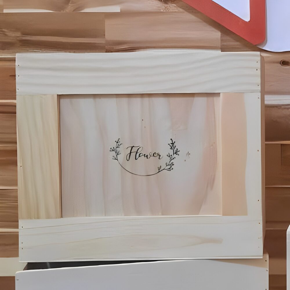 Chậu Gỗ Cắm Hoa Lớn Cao Cấp